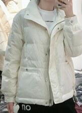 2021冬款羽绒服，时尚潮流90绒，女装羽绒服，她西子