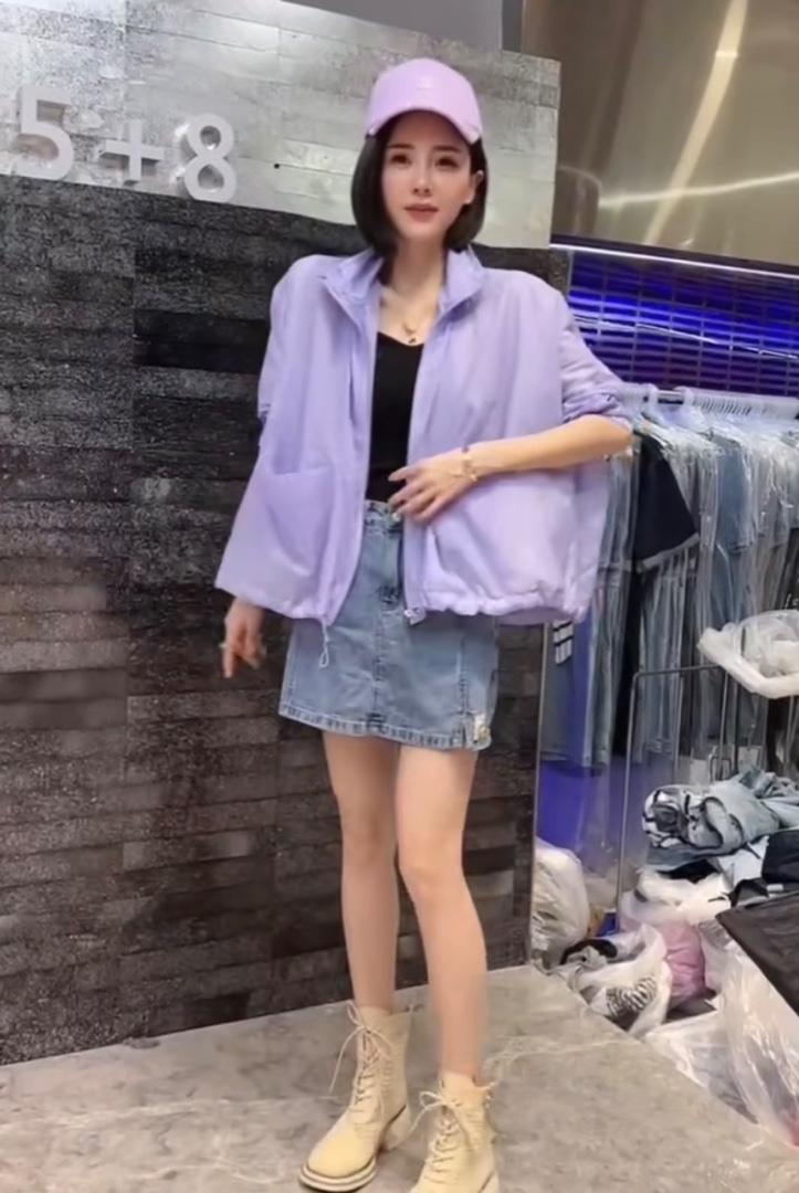 新款时尚糖果色休闲防晒衣,女装其它,L·H·X
