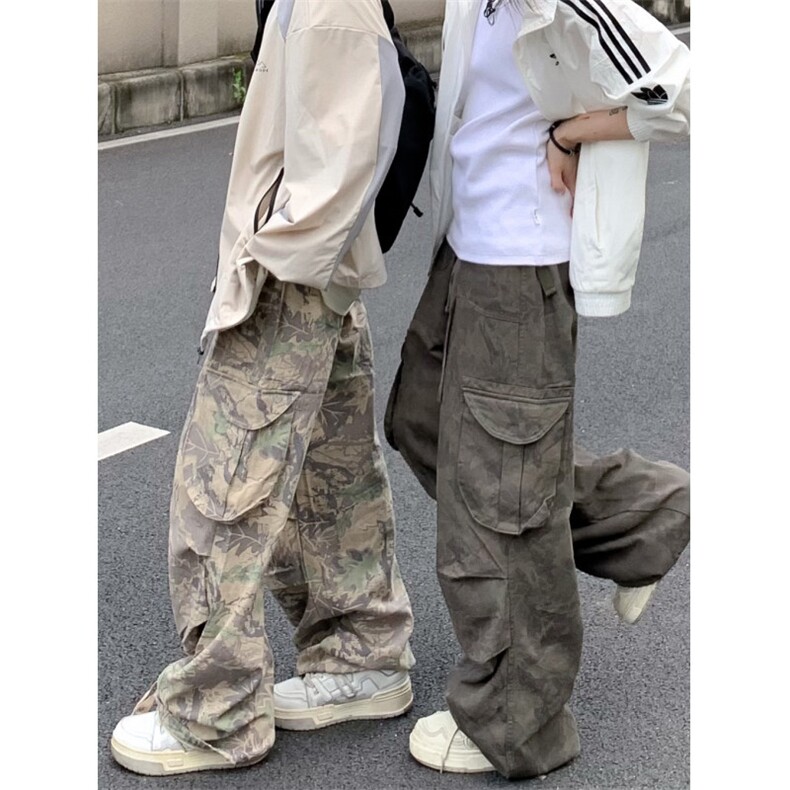 【网图有货】美式复古迷彩工装裤男女降落伞兵裤子MCK01CC-特P50,男装工装外套,星座1007（原301D）