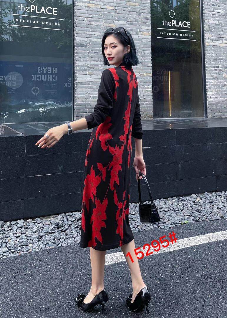 貂绒连衣裙，女装连衣裙，禾瓷