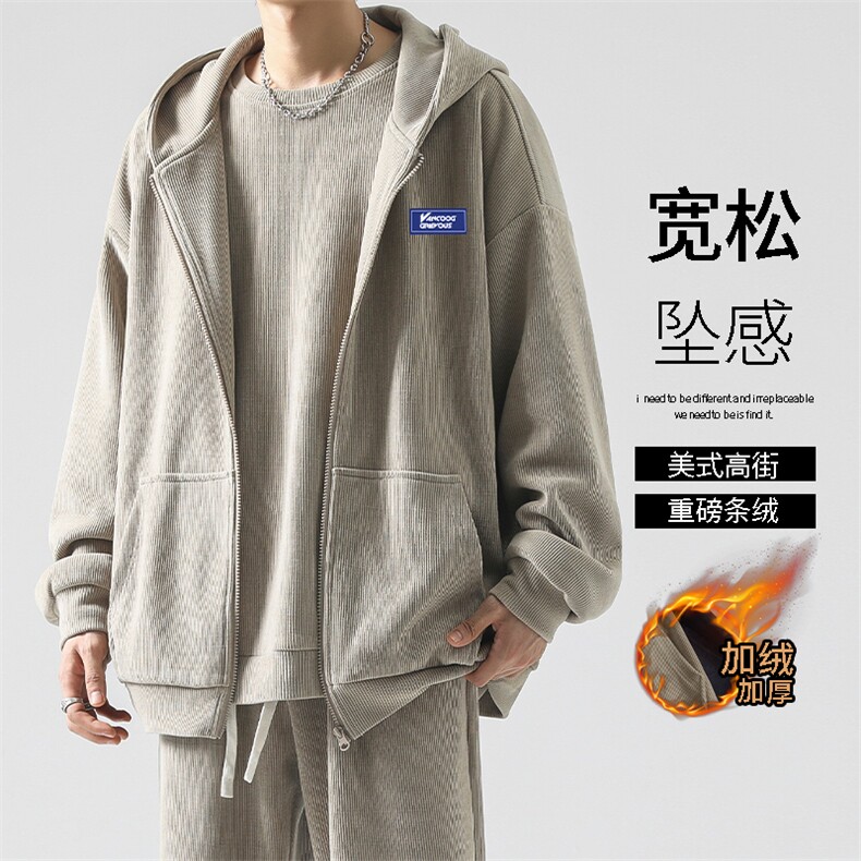 时尚百搭休闲套装宽松  KW806常规特批131加绒特批151图片