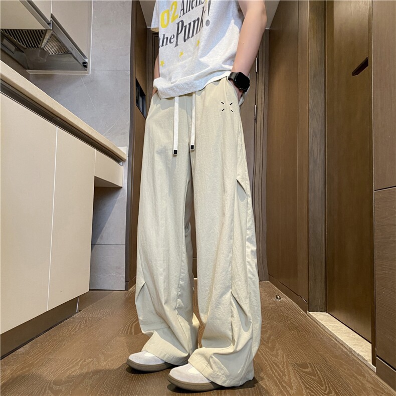 2026夏季户外宽松速干褶皱设计休闲伞兵裤B315-K25406-特p30控58图片