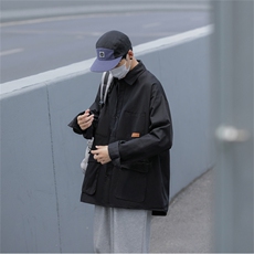 2025秋装纯棉衬衫工装长袖衬衣男大码C307特P40，男装衬衫，电商C323