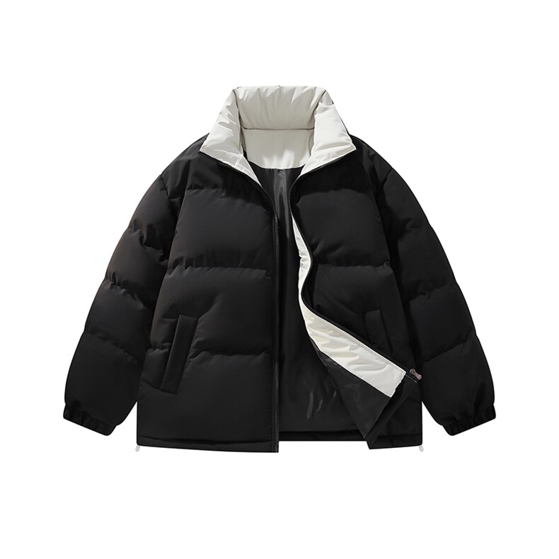 冬季街头撞色高街防寒新款加厚百搭棉服情侣保暖外套HY2006-P59,男装棉衣,星座610B-1