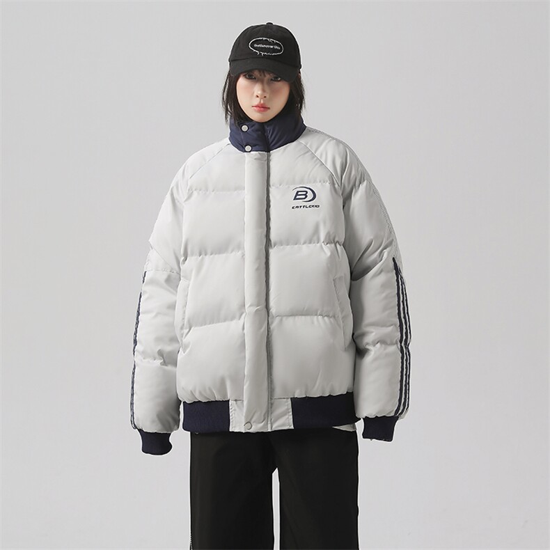 MF01-P128  直播品质主推美拉德棉服加厚面包服棉衣男女保暖外套图片