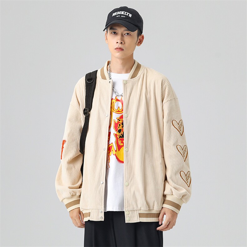 秋季新款无影墙针织外套潮牌棒球服外套WT2407-P85控138,男装夹克,星座717