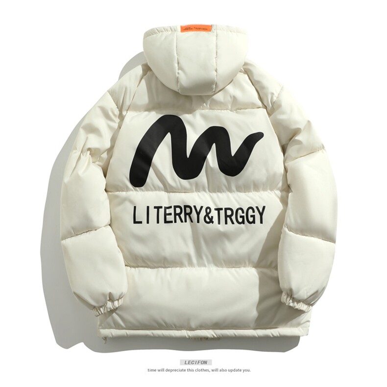 新款棉衣男女棉服连帽冬装棉袄面包服加厚外套3356-P65控98,男装棉衣,星座207