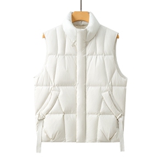 2025新款青少年冬季短款休闲时尚男士羽绒马甲25091P185，女装马甲，电商A355（原A415）