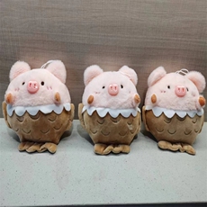 红發毛绒玩具 鲷鱼猪
