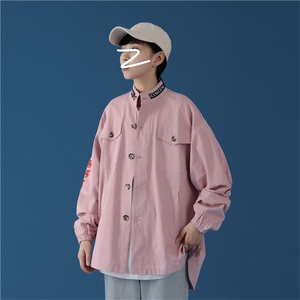 714-1男女外套新款日系休闲情侣夹克款精品2图片