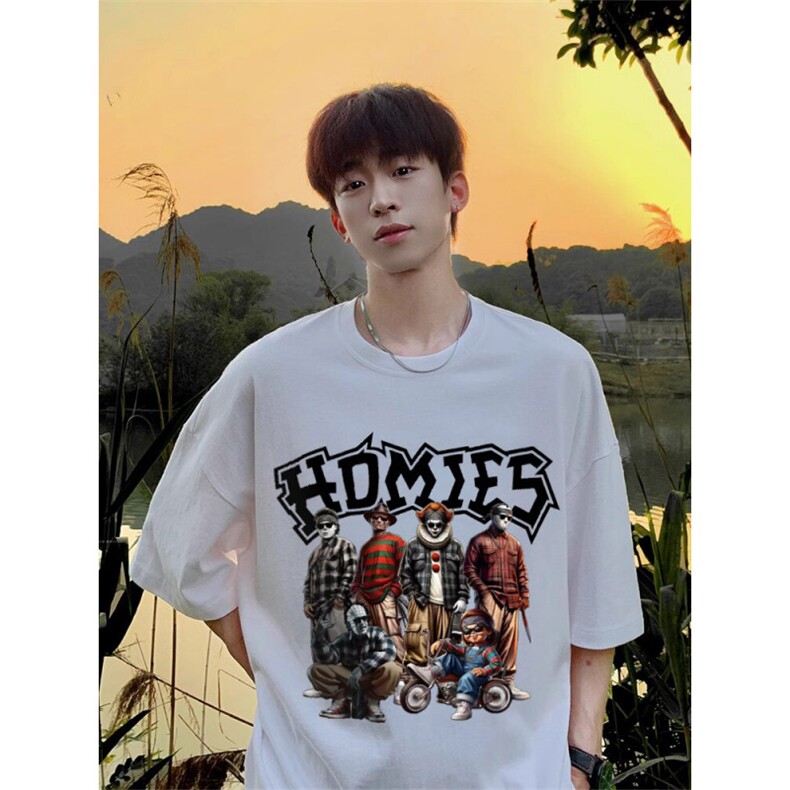 美式潮牌T恤纯棉体恤1209-1-T36-P25现货不缺货,男装T恤,星座1209-1