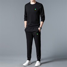 S3050-2钱塘2020-2春秋新款百搭时尚休闲帅气中青年男士套装P132，男装休闲套装，钱塘207-2