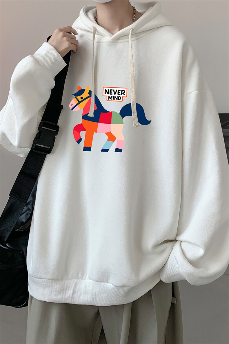 连帽卫衣男大码胖子帽衫大号运动服WY2458-P35,男装卫衣,电商A040