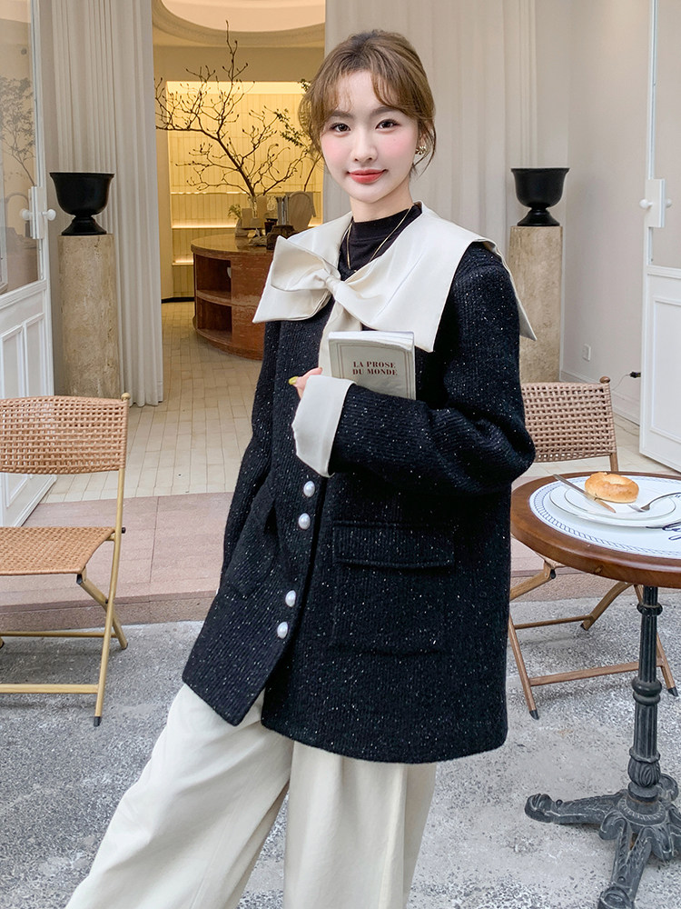 2025年冬季小香风90羽绒服210-6395-P255-K378中长款,女装羽绒服,浙宝210（原浙宝191）