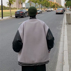 男秋季外套潮牌街头双层夹克W1007P55，男装夹克，星座1116-2