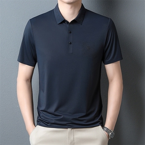 夏季潮流商务POLO衫男士薄款翻领T恤男装夏季上衣 ZG1355-P73图片