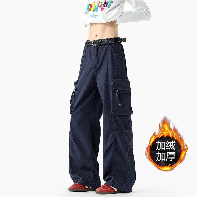 现货加绒加厚工装裤直筒B342-KZ817-特P50JRP60，男装工装外套，电商B342