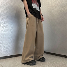 时尚潮流休闲裤文艺工装裤气质长裤流行百搭新款慵懒ins简约，男装休闲裤，星座716-2