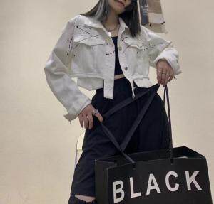 设计款牛仔外套，其它，Queena PHoebe