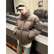 冬季原创短款立领百搭棉服男休闲棉袄外套情侣MY98-P118，男装棉衣，电商C307