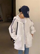 【现货】春款新款休闲时尚风衣，女装风衣，She