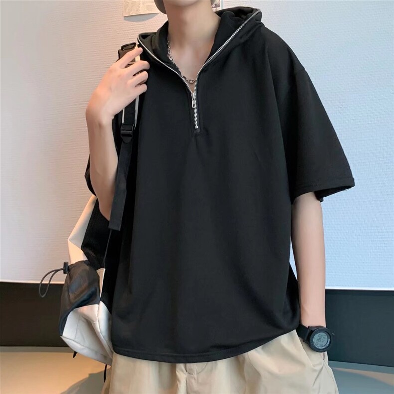 夏季潮牌男士短袖t恤男潮流上衣情侣半袖冰丝棉体恤衫WT72P30，男装T恤，星座1116-2