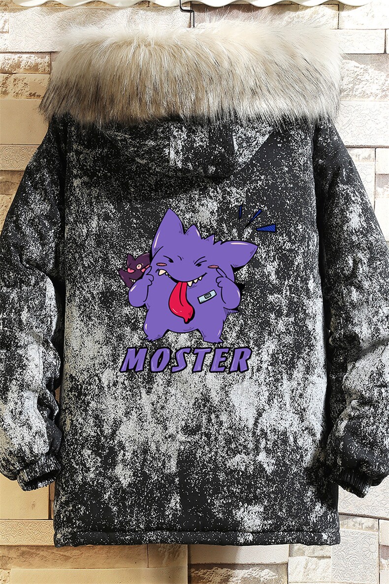 MC49087-P135日系潮衣男大码派克服男工装服外套袄砖墙,男装棉衣,电商A040A