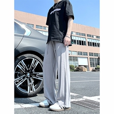A1788059新款夏季薄款透气耐磨男直筒长裤麻休闲宽松垂感阔腿裤，男装休闲裤，电商A178