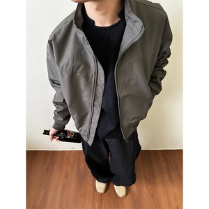 26春装新款美拉德立领飞行夹克boxy廓形休闲百搭外套上衣 JK6500图片