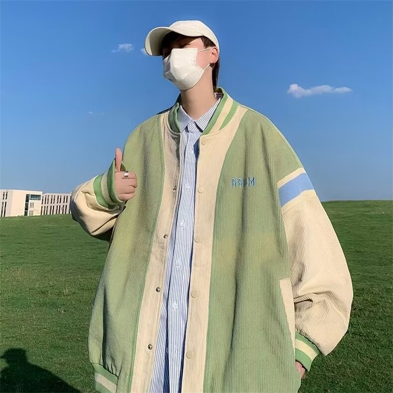 美式灯芯绒刺绣外套J9911P63,男装夹克,星座1116-2