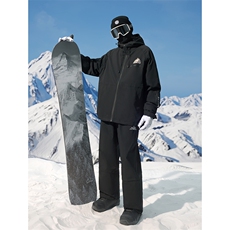 防水防风保暖滑雪服男女户外单板套装HF66+K1077J加绒-P240控388，男装棉衣，电商A001