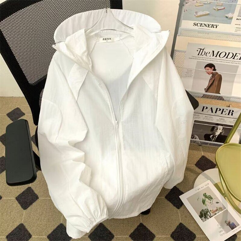 2025新款美式防晒衣连帽遮阳机能风外套男女中性潮现货W8620-P46,男装夹克,星座512-3