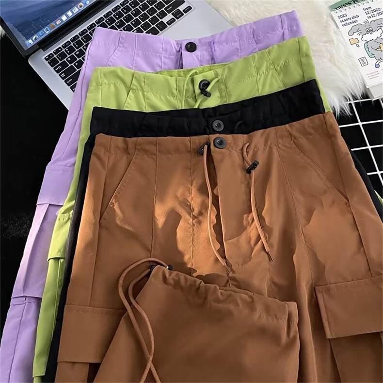 美式工装裤秋阔腿裤LK43P35,男装休闲裤,星座1116-2