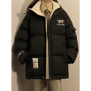冬季宽松/连帽休闲外套潮加厚棉衣XZ102B-1M2686-P125图片