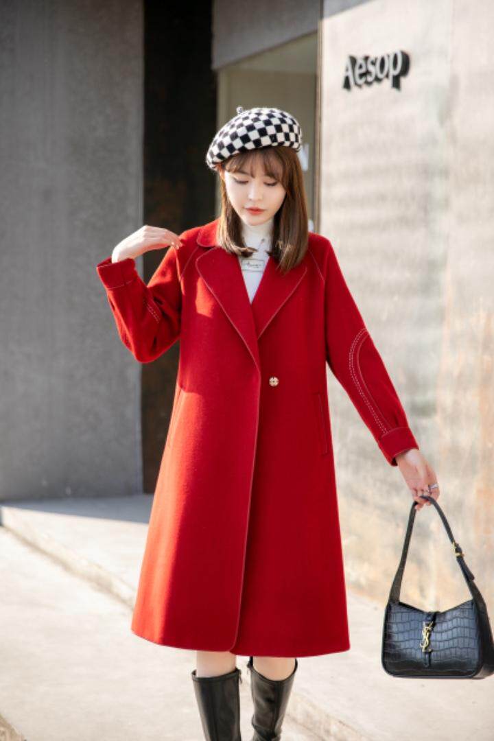 冬装新款：双面羊绒大衣M一XXL，其它，拉思维加丝