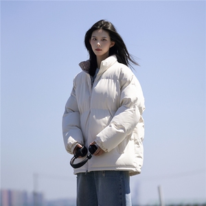 抖音得物美式潮流高品质格子三防加厚羽绒棉衣外套棉服MY5555-P68图片