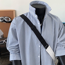 条纹长袖衬衫男xh102-特p：40，男装衬衫，电商B367