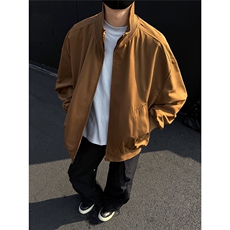 【现货】2025秋新立领休闲百搭时尚男夹克外套705-1-W8851-P35，男装夹克，星座705-1