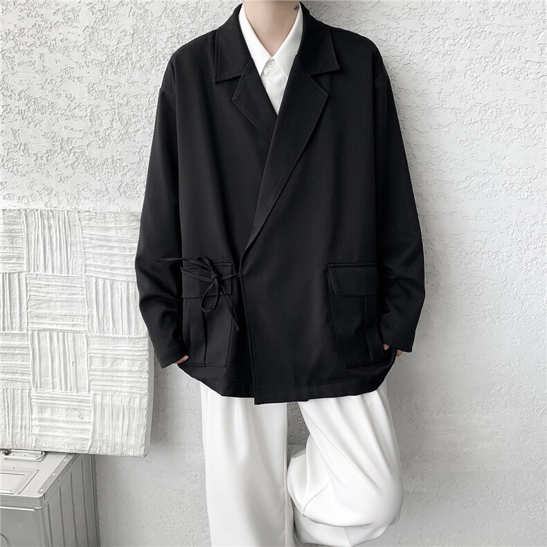 现货KS1162-特P50控98新中式小众西装大码外套长袖,男装衬衫,电商A059