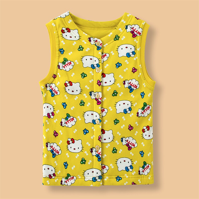 GBN108秋冬2023年新款儿童马甲棉袄外套休闲保暖背心P95，童装马甲，电商B360