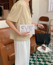 现货短袖西装上衣，女装西装，汐美