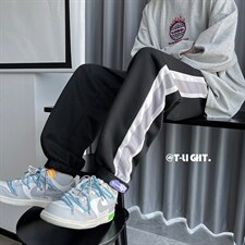男春秋季束脚休闲裤X104P32图片