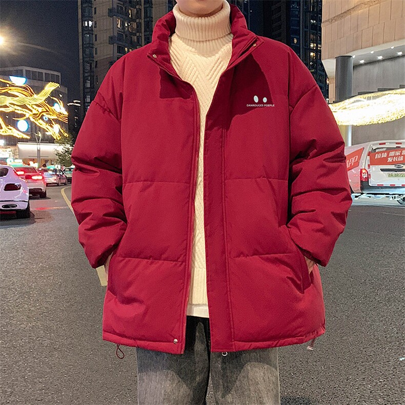 现货抖音得物可供视频冬季三防加厚羽绒棉衣外套面包棉服81129,男装棉衣,电商A486
