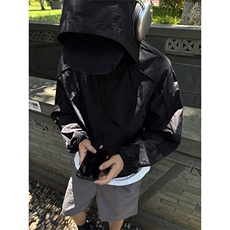 复古防晒衣5X4022-TP4579夏季轻薄透气防紫外线山系皮肤衣，男装夹克，电商A102