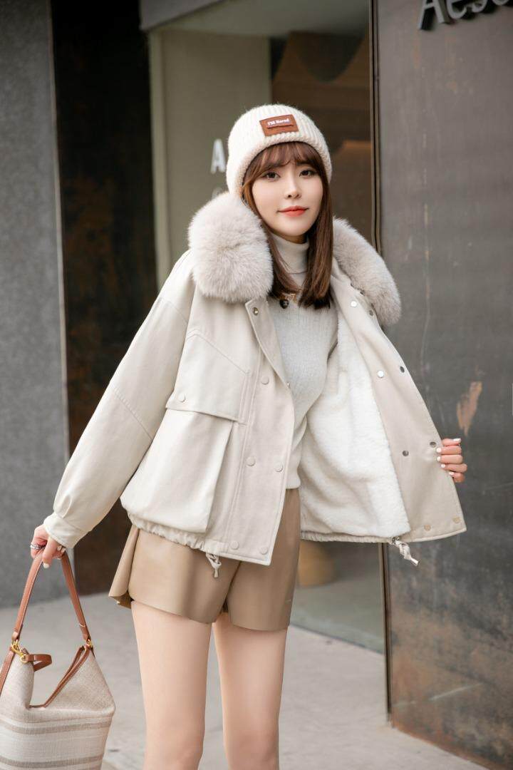 高大上大毛领派克服，其它，湘怡服饰