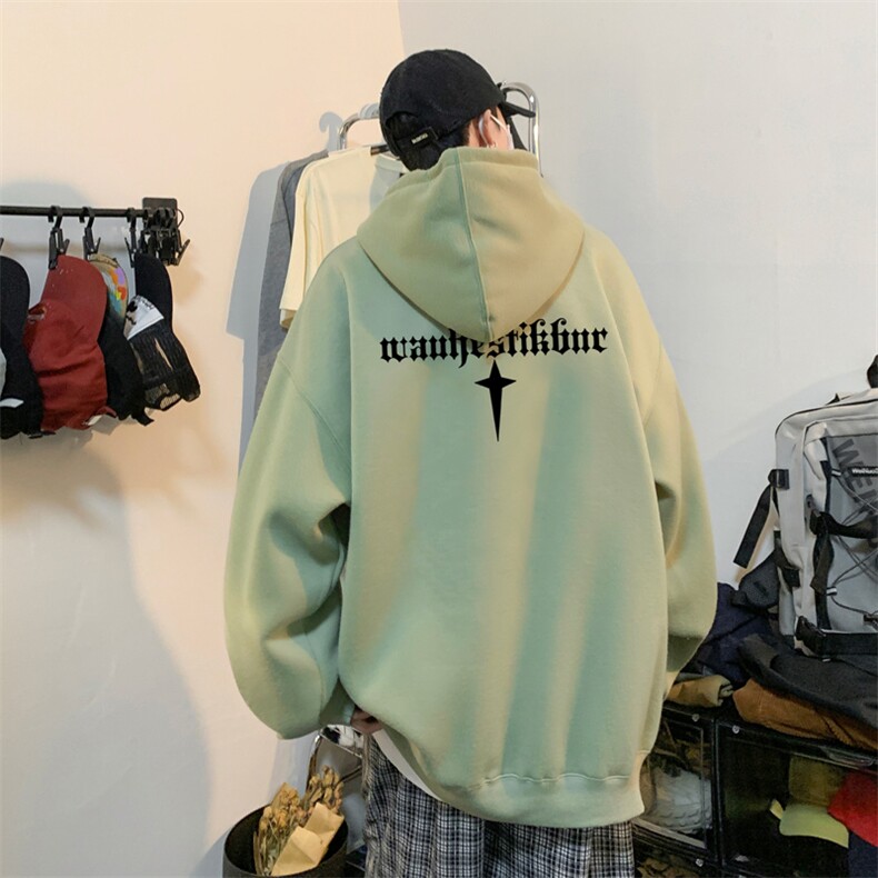 ！连帽圆领卫衣男装港风帽衫男LM161-P35,男装卫衣,电商B367