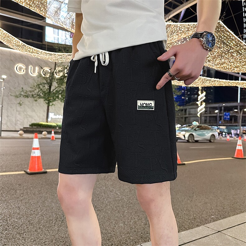 夏季肌理感短裤男士休闲宽松短裤薄款D64-P45,男装牛仔裤,电商A368