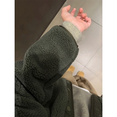 无领摇粒绒外套GS03-P85成分100聚酯纤维，女装短外套，星座1302