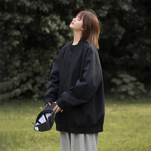 815A-MJ78602-58特 秋冬拼接棒球服外套夹克潮牌上衣服女图片