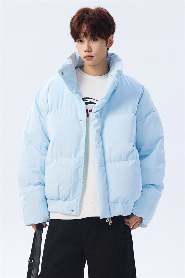 支持二开冬装加棉加厚立领棉服男女棉衣外套光板面包服M816-P70,男装棉衣,电商A441